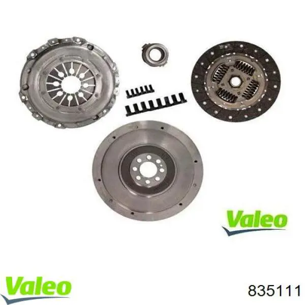 Compre 835111 VALEO Kit de embraiagem (3 peças)