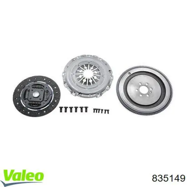Kit de embraiagem (3 peças) VALEO 835149 preço, a partir de 512,34 USD
