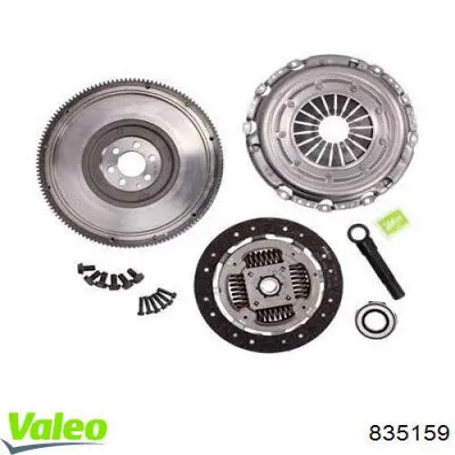 Kit de embraiagem (3 peças) VALEO 835159 preço, a partir de 336,30 USD