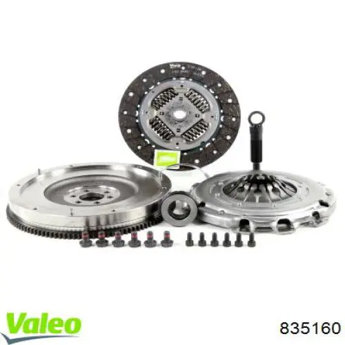 835160 VALEO Kit de embraiagem (3 peças)