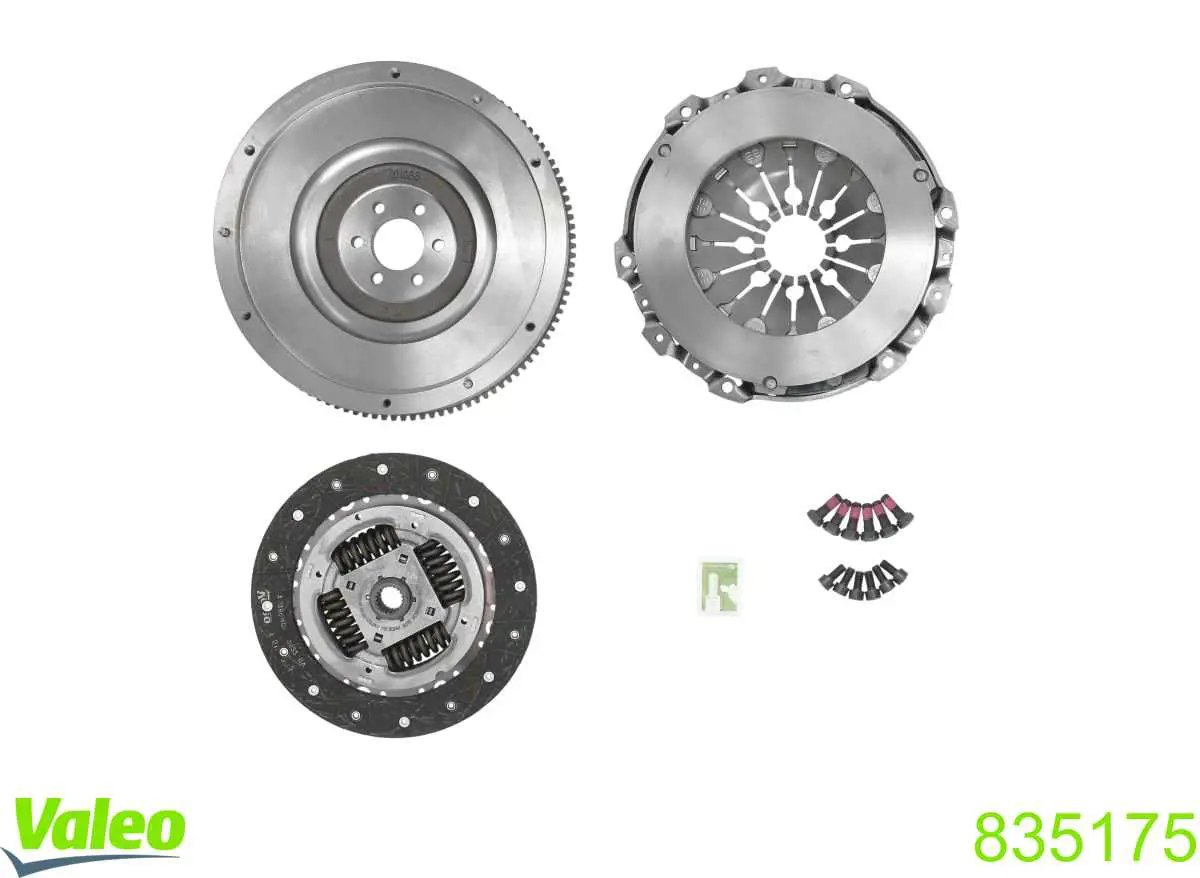 835175 VALEO Kit de embraiagem (3 peças)