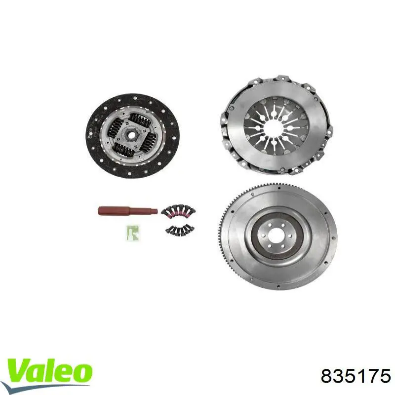 Kit de embraiagem (3 peças) VALEO 835175 preço, a partir de 317,32 USD