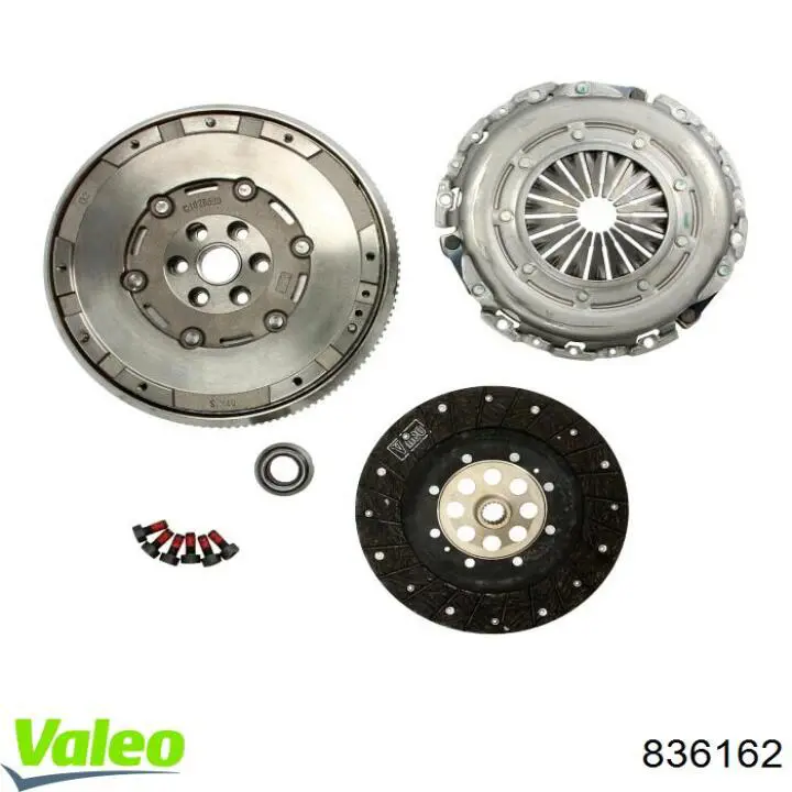 836162 VALEO Kit de embraiagem (3 peças)