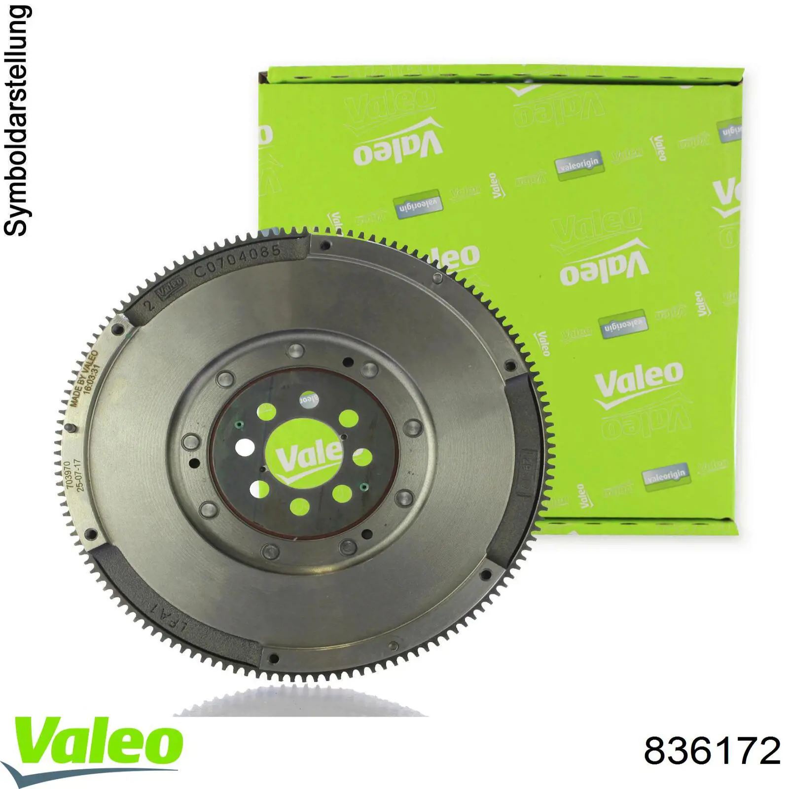 Compre 836172 VALEO Volante de motor