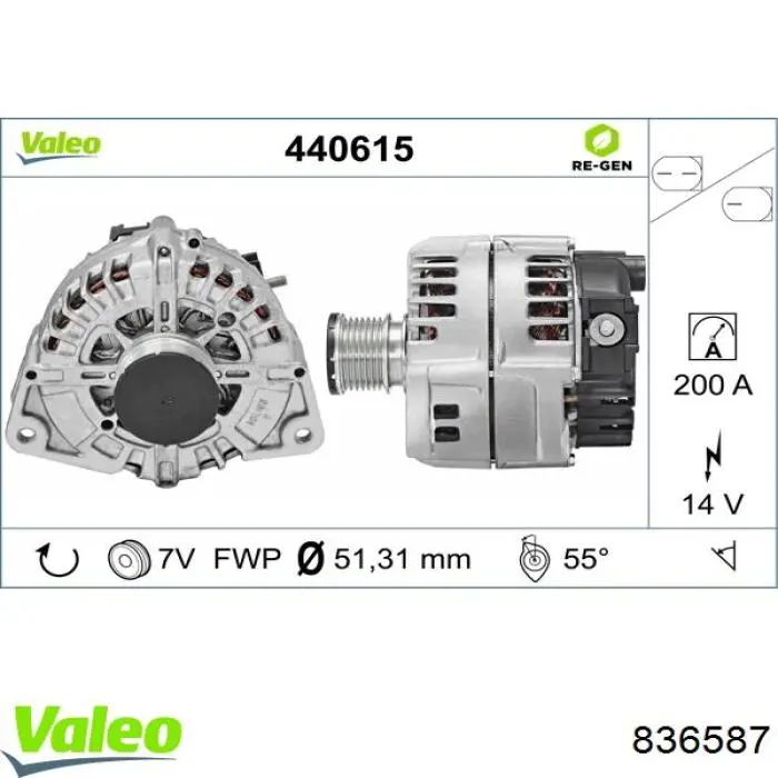 Volante de motor 415019110 INA