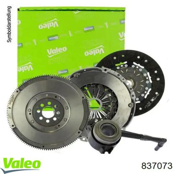 Compre 837073 VALEO Kit de embraiagem (3 peças)