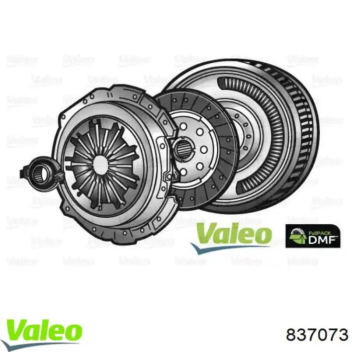 Kit de embraiagem (3 peças) VALEO 837073 preço, a partir de 445,72 USD