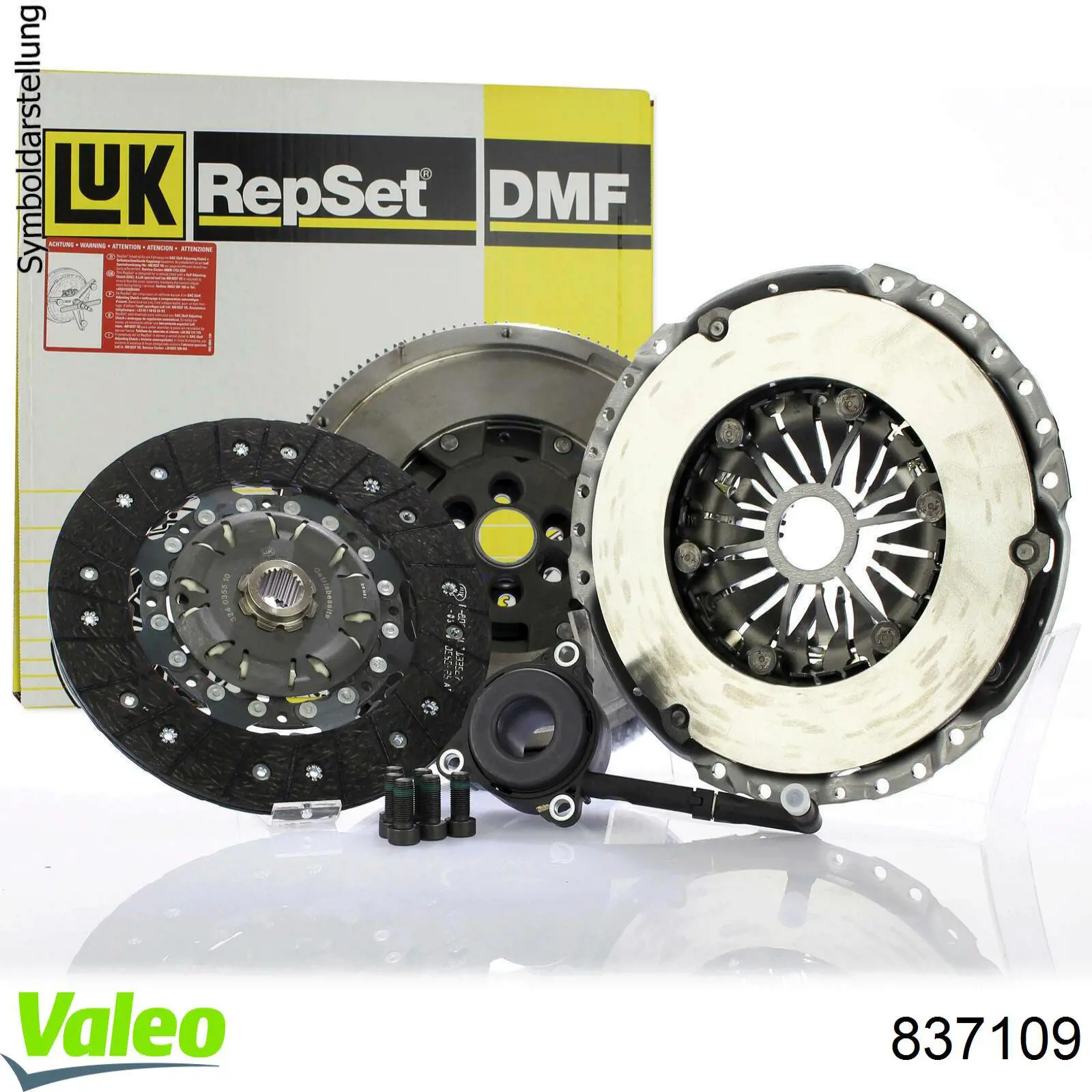 Kit de embraiagem (3 peças) VALEO 837109 preço, a partir de 801,54 USD