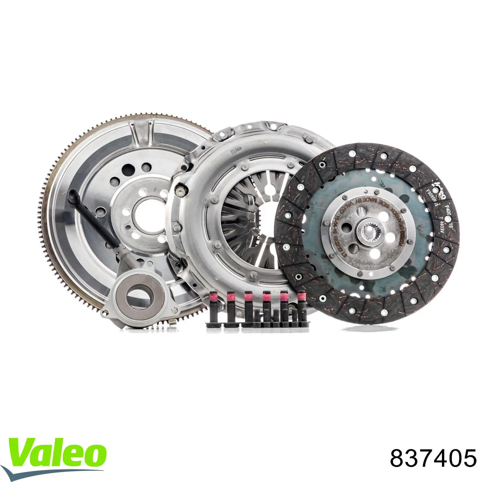 837405 VALEO Kit de embraiagem (3 peças)