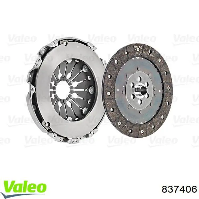 Kit de embraiagem (3 peças) VALEO 837406 preço, a partir de 489,00 USD