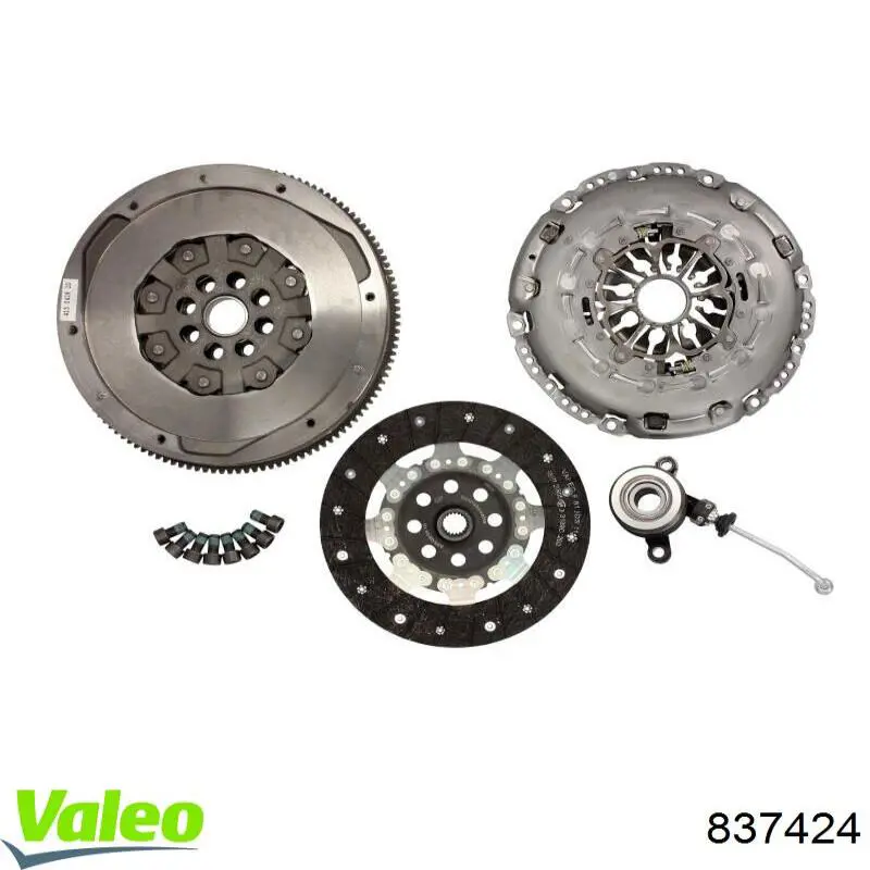 Kit de embraiagem (3 peças) 8200432503 Renault (RVI)