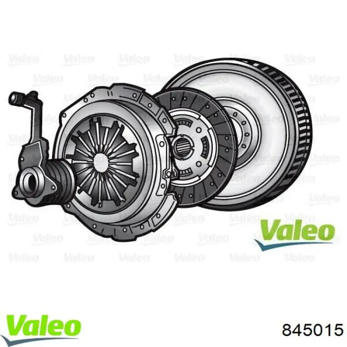 845015 VALEO Kit de embraiagem (3 peças)