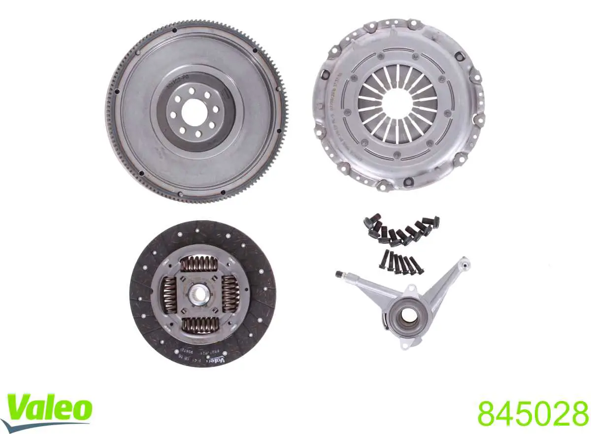 Kit de embraiagem (3 peças) VALEO 845028 preço, a partir de 462,11 USD