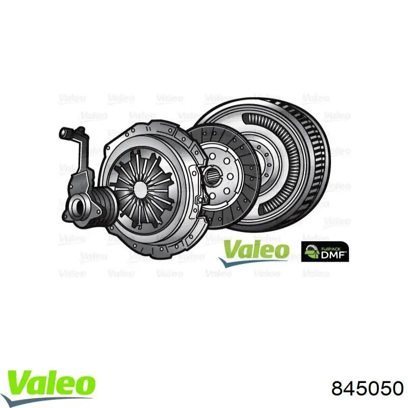 Compre 845050 VALEO Kit de embraiagem (3 peças)