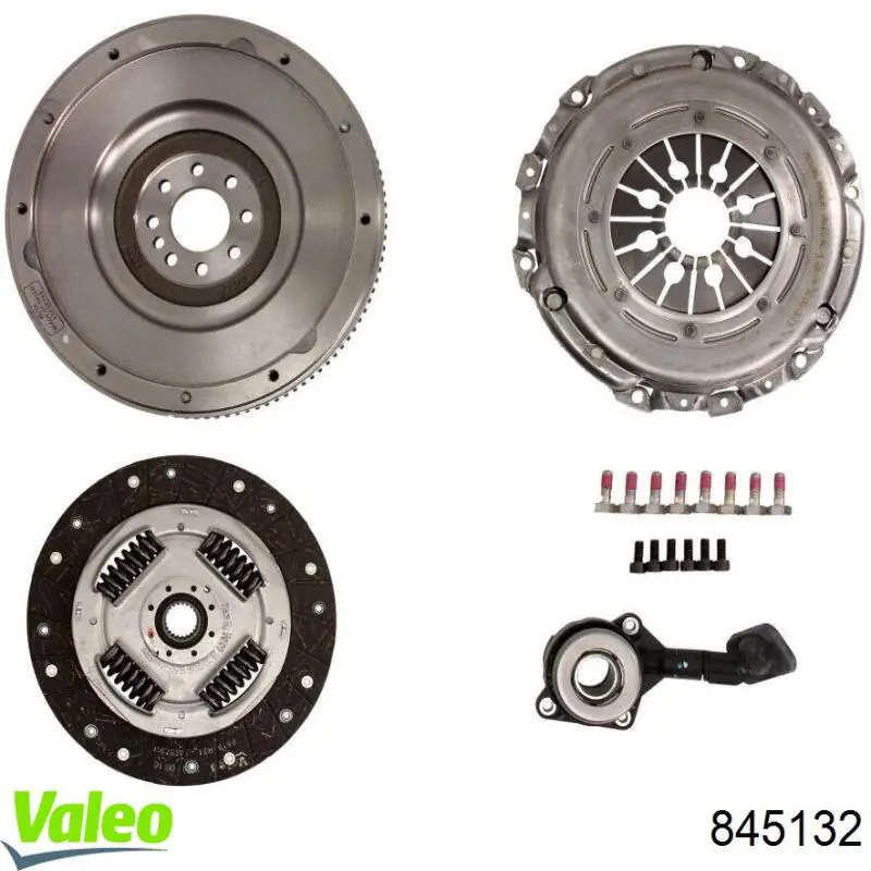 Compre 845132 VALEO Kit de embraiagem (3 peças)