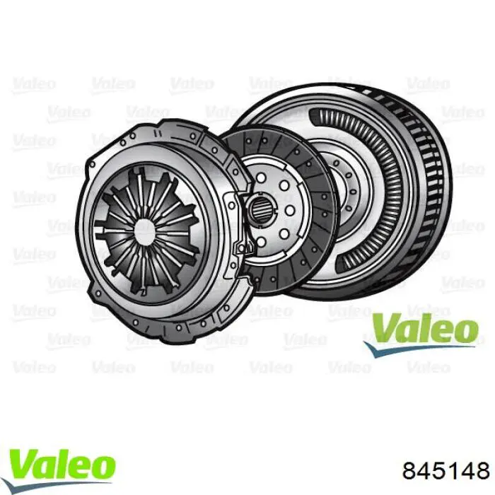 Compre 845148 VALEO Kit de embraiagem (3 peças)