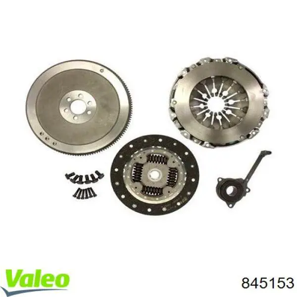 Kit de embraiagem (3 peças) 845153 VALEO