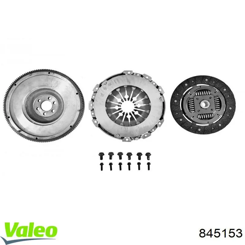 Kit de embraiagem (3 peças) VALEO 845153 preço, a partir de 589,89 USD