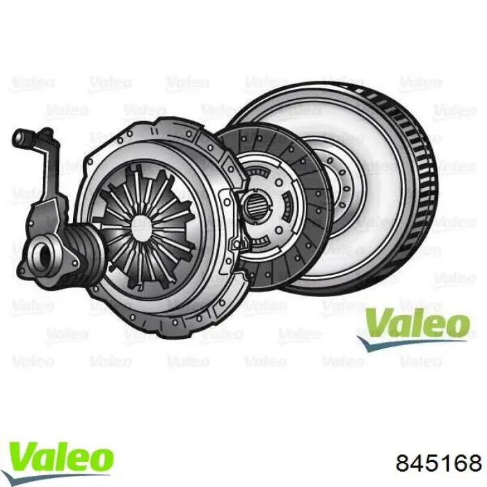 845168 VALEO Kit de embraiagem (3 peças)