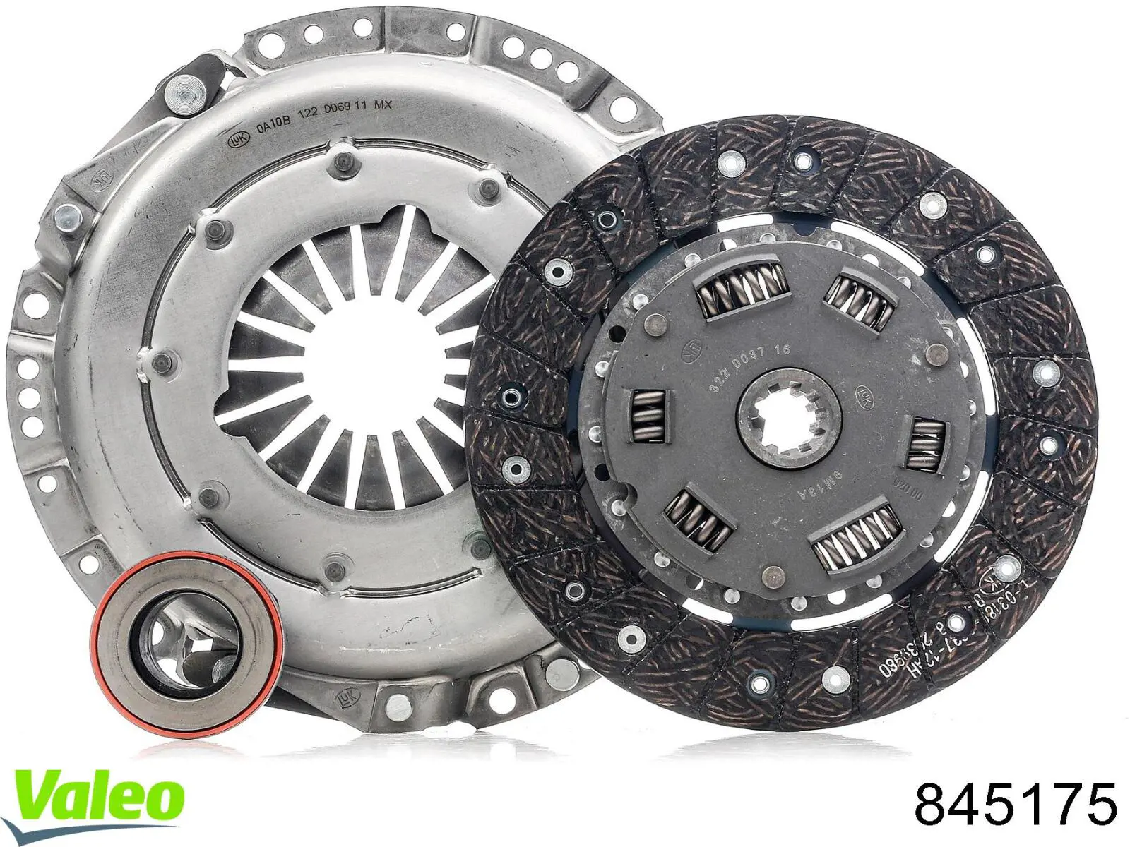 Kit de embraiagem (3 peças) VALEO 845175 preço, a partir de 143,71 USD