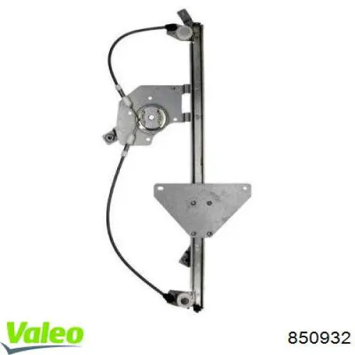 Compre 850932 VALEO Mecanismo de acionamento de vidro da porta dianteira esquerda
