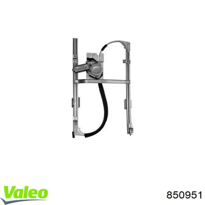Mecanismo de acionamento de vidro da porta dianteira direita 5010301994 Renault (RVI)