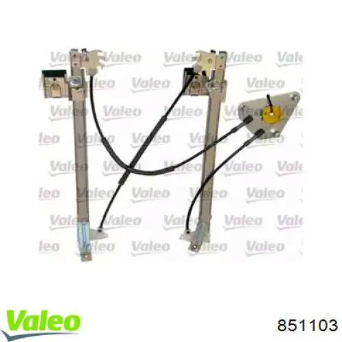 Mecanismo de acionamento de vidro da porta dianteira direita VALEO 851103 preço, a partir de 70,00 USD