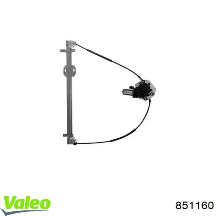 Mecanismo de acionamento de vidro da porta dianteira esquerda VALEO 851160 preço, a partir de 116,52 USD