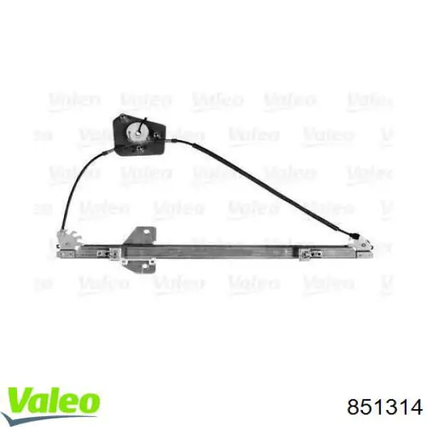 Compre 504335515 Fiat/Alfa/Lancia Mecanismo de acionamento de vidro da porta dianteira esquerda