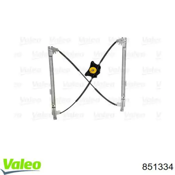 Mecanismo de acionamento de vidro da porta traseira esquerda VALEO 851334 preço, a partir de 48,84 USD