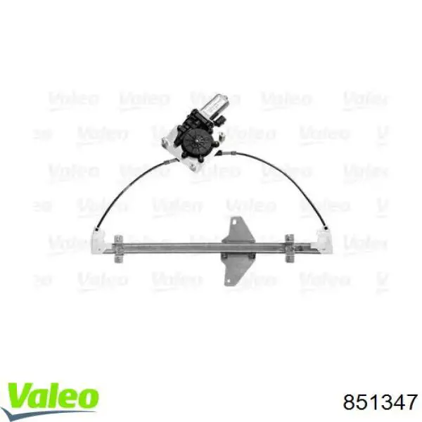 4809288 General Motors Mecanismo de acionamento de vidro da porta traseira direita