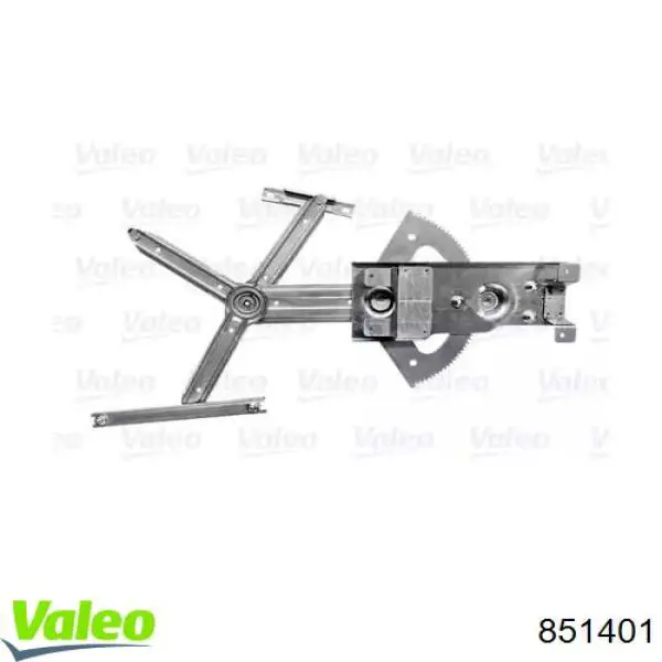 Mecanismo de acionamento de vidro da porta dianteira direita VALEO 851401 preço, a partir de 64,47 USD