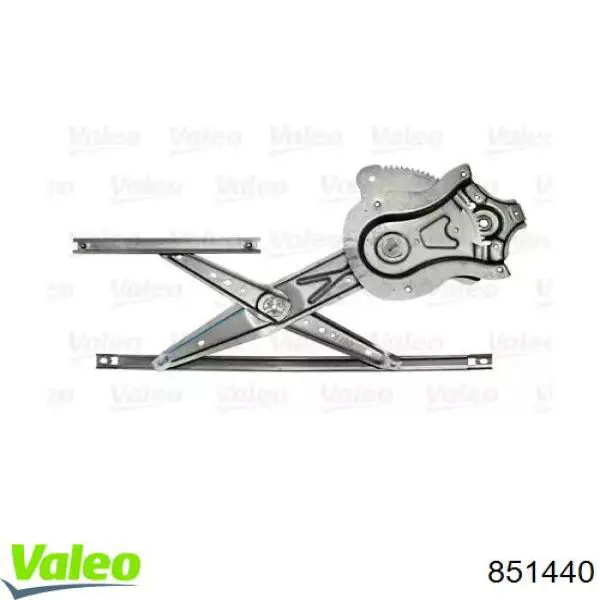 851440 VALEO Mecanismo de acionamento de vidro da porta dianteira esquerda