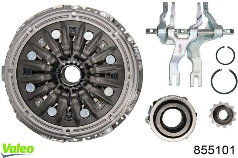 DKY002 Aisin Kit de embraiagem (3 peças)