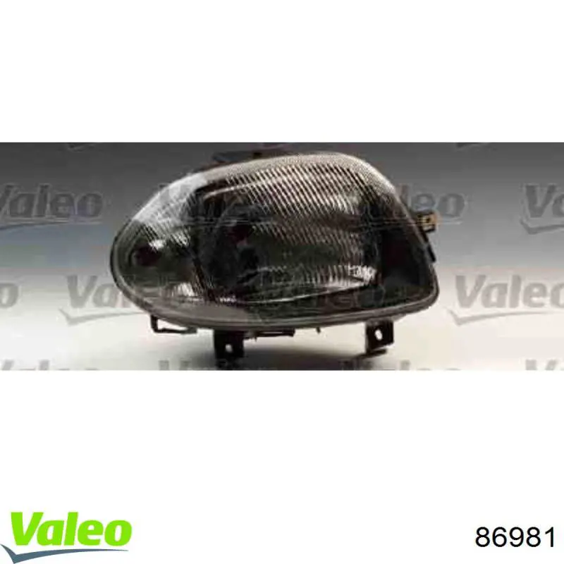 Luz esquerda VALEO 86981 preço, a partir de 49,46 USD
