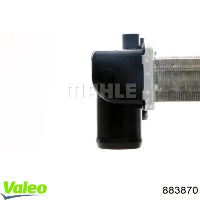 Radiador de esfriamento de motor 883870 VALEO