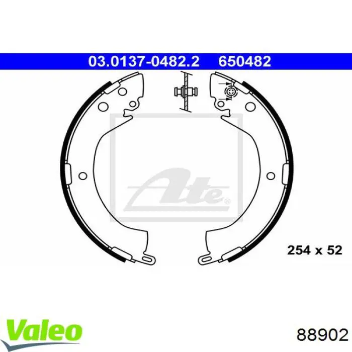 Compre 88902 VALEO Luz direita