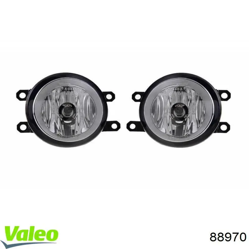 88970 VALEO Luzes de nevoeiro direitas