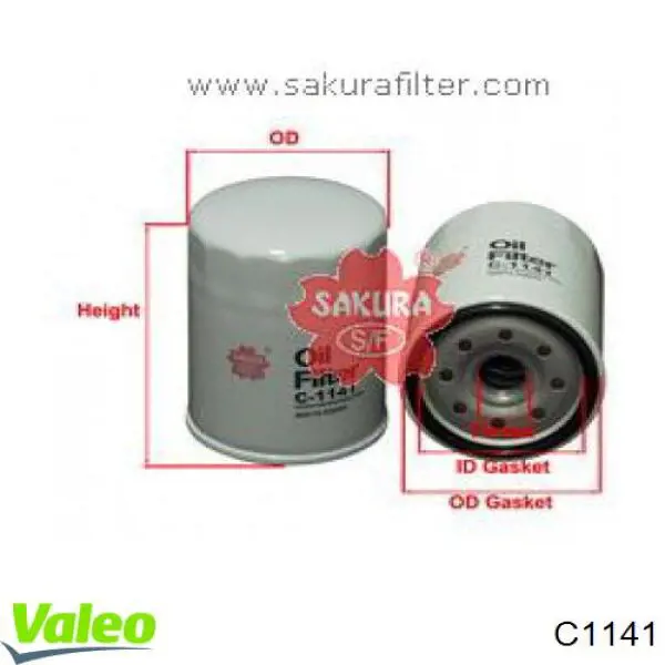 C1141 VALEO Fios de alta voltagem, kit