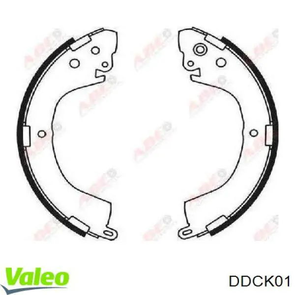 Compre DDCK01 VALEO Kit de embraiagem (3 peças)