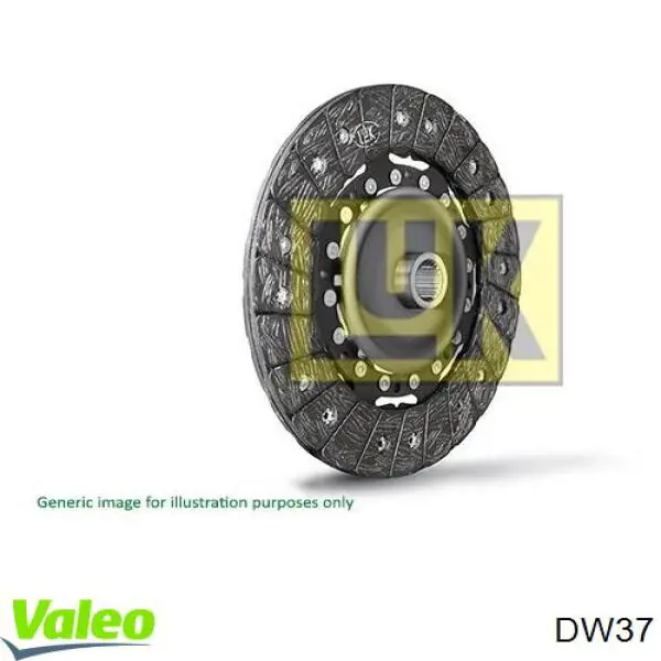 Disco de embraiagem DW37 VALEO