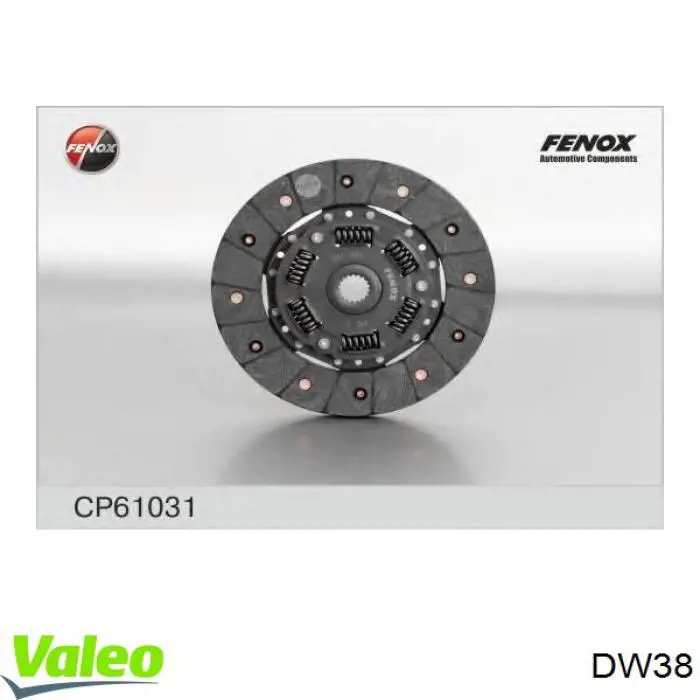 Disco de embraiagem VALEO DW38 preço, a partir de 34,32 USD