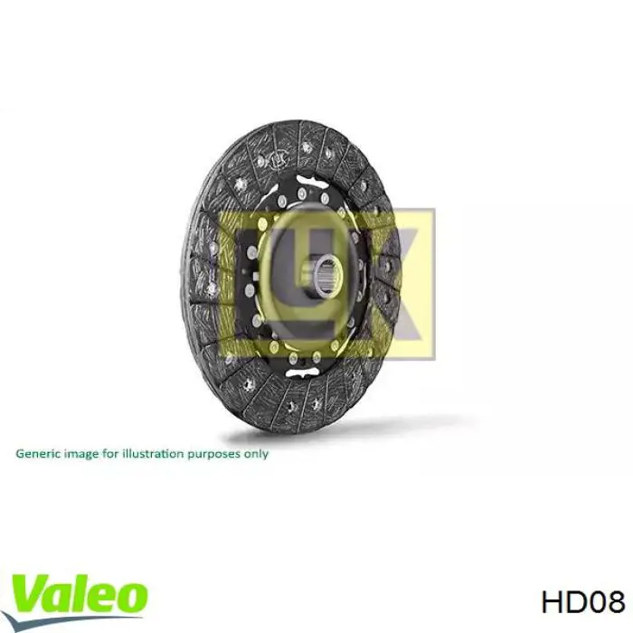 HD08 VALEO Disco de embraiagem