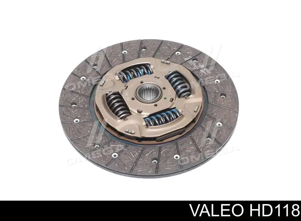 HD118 VALEO Disco de embraiagem