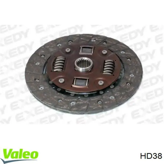 Disco de embraiagem VALEO HD38 preço, a partir de 58,10 USD