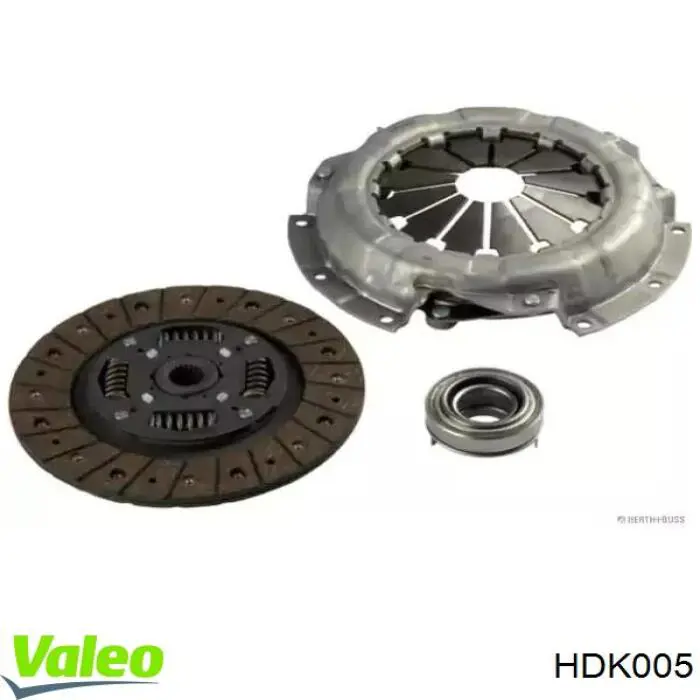Kit de embraiagem (3 peças) HDK005 VALEO