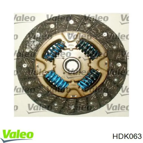 HDK063 VALEO Kit de embraiagem (3 peças)