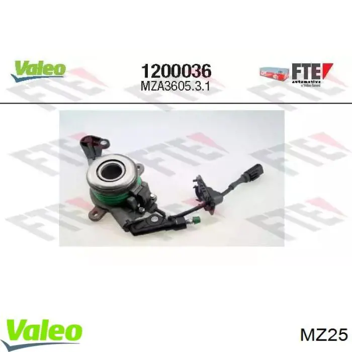 Disco de embraiagem MZ25 VALEO