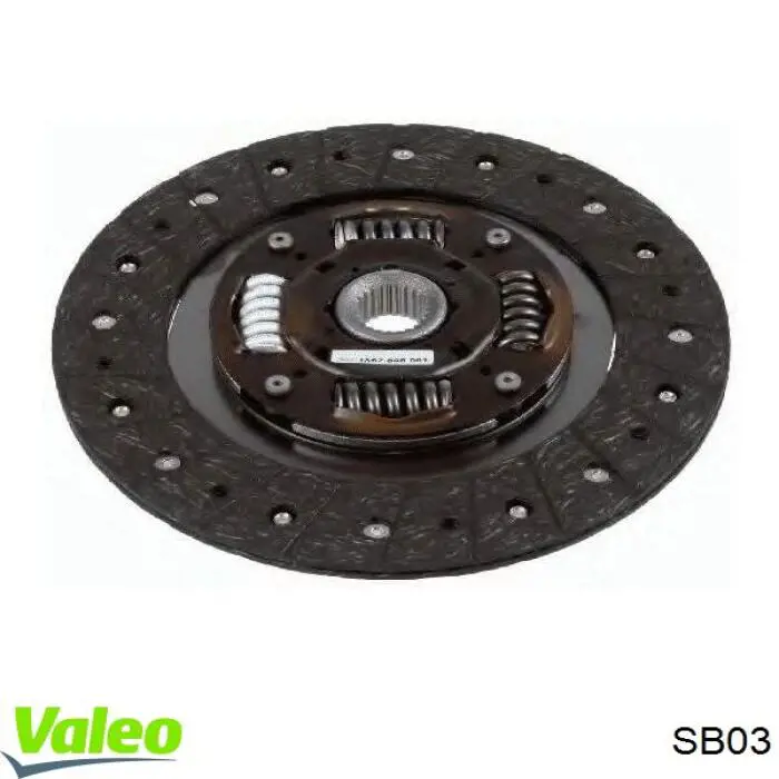 SB03 VALEO Disco de embraiagem