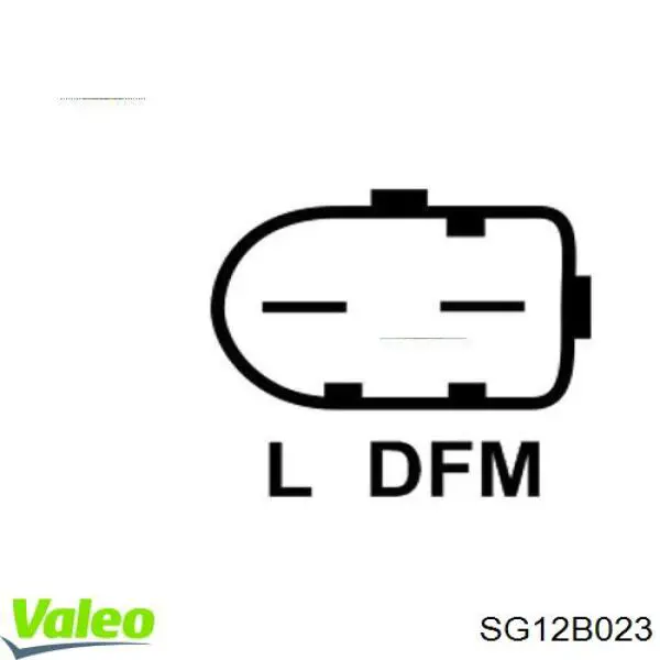 Gerador SG12B023 VALEO